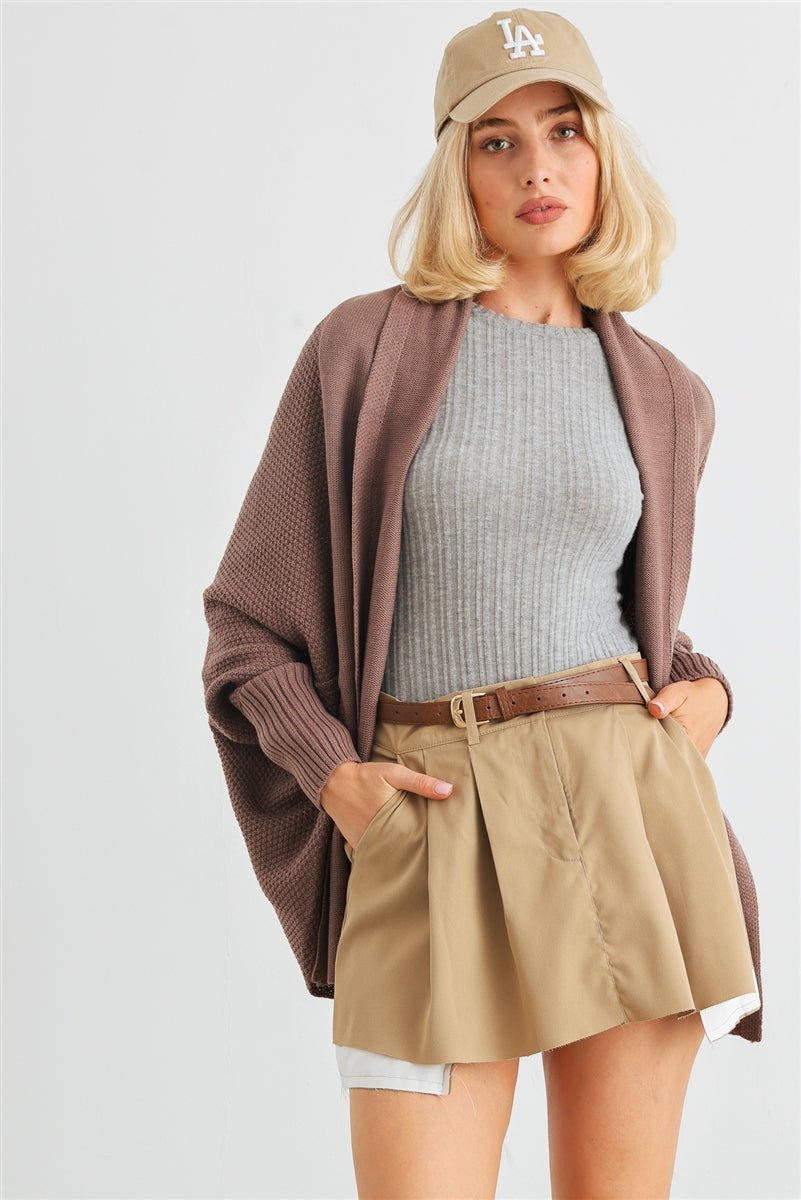 batwing sleeve open front cardigan batwing sleeve open front cardigan