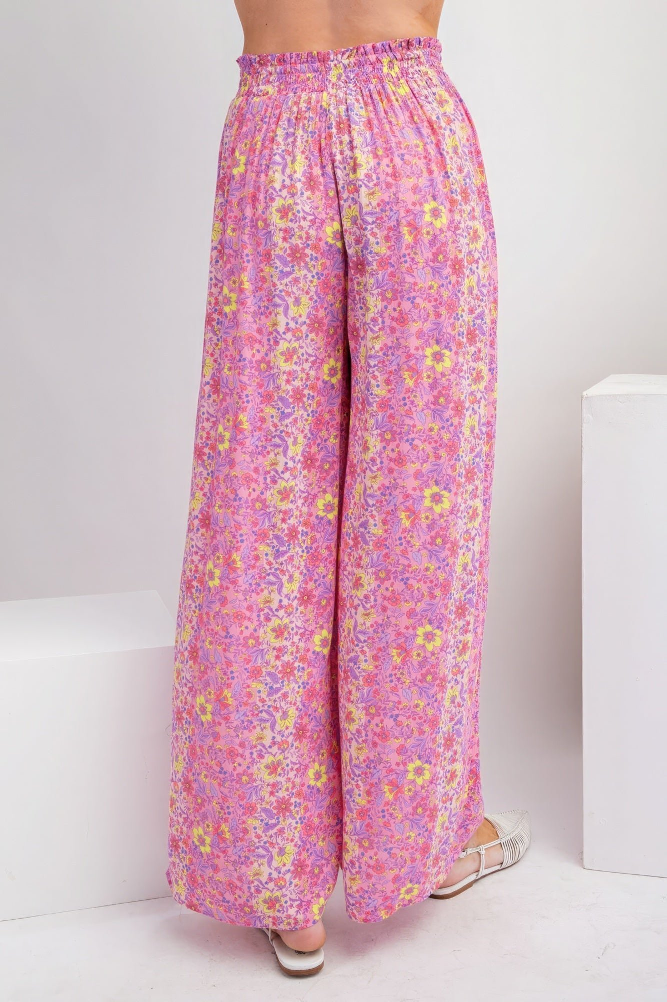 floral print gauze palazzo pants floral print gauze palazzo pants